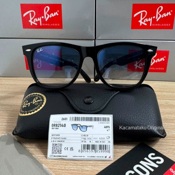 Rayban RB2140 Wayfarer Gradasi size 54