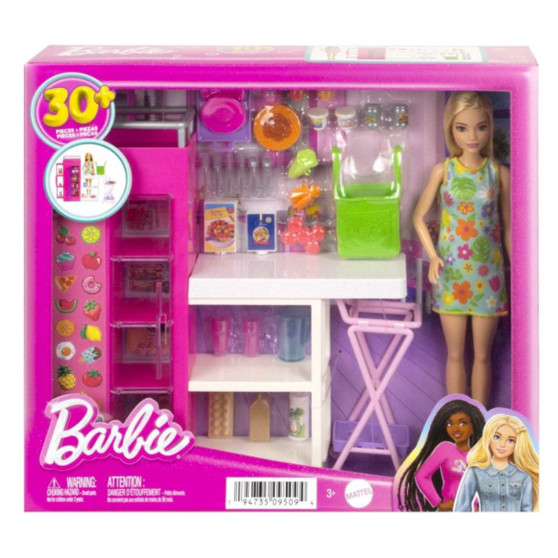 BARBIE KITCHEN PANTRY Playset Boneka Barbie Original Dapur Makanan