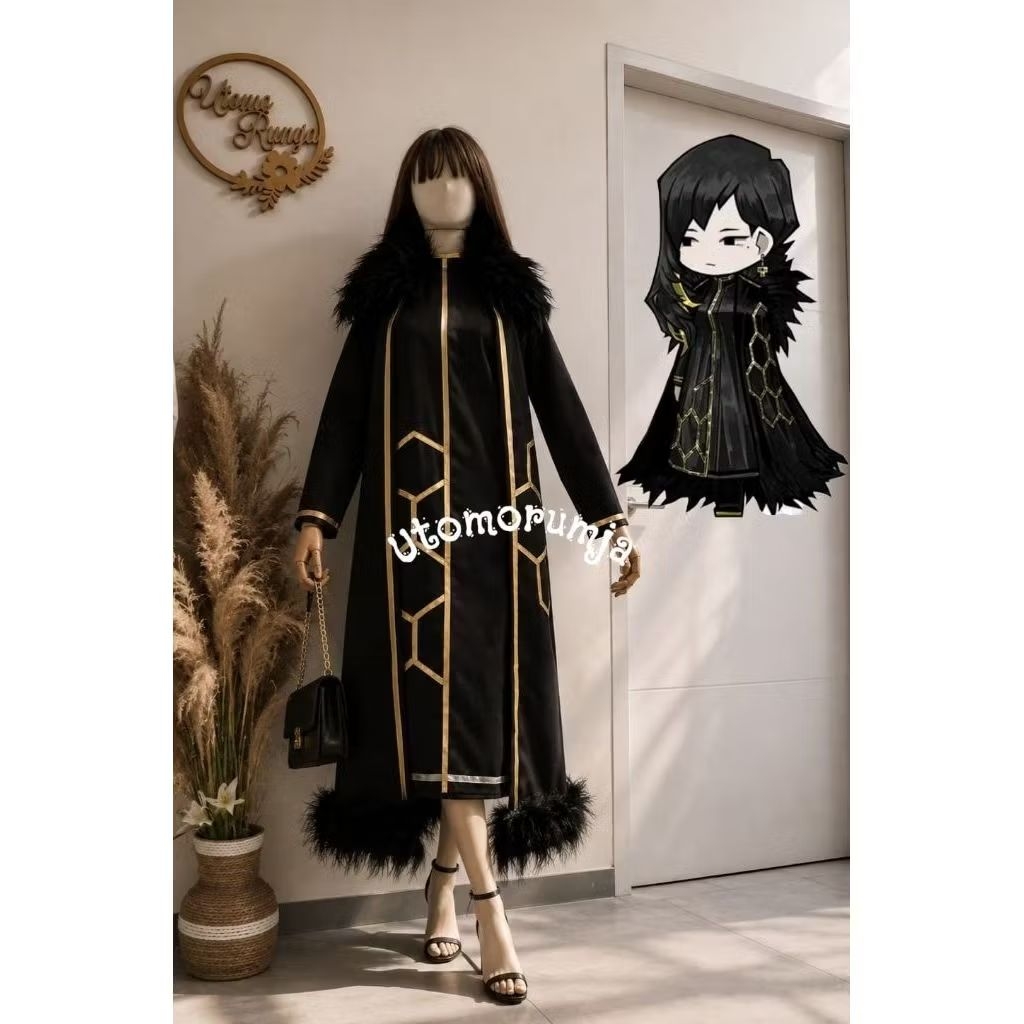 Utomorumja kostum adiin cosplay binah limbus company