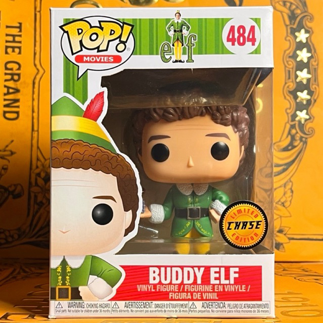 Funko Pop Movies: Elf - Buddy Elf CHASE #484