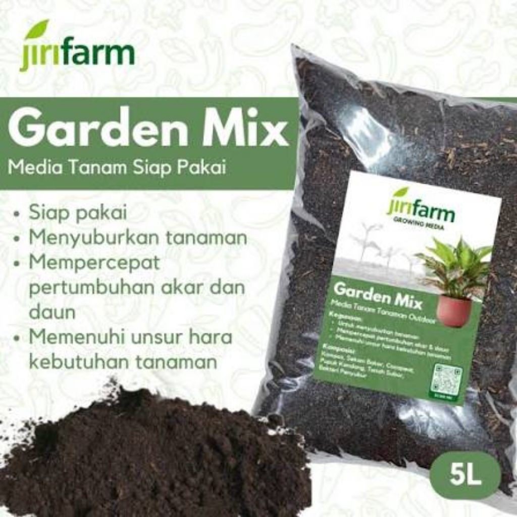 Media Tanam Aglonema 5kg - Organik, Subur, Tanpa Tanah