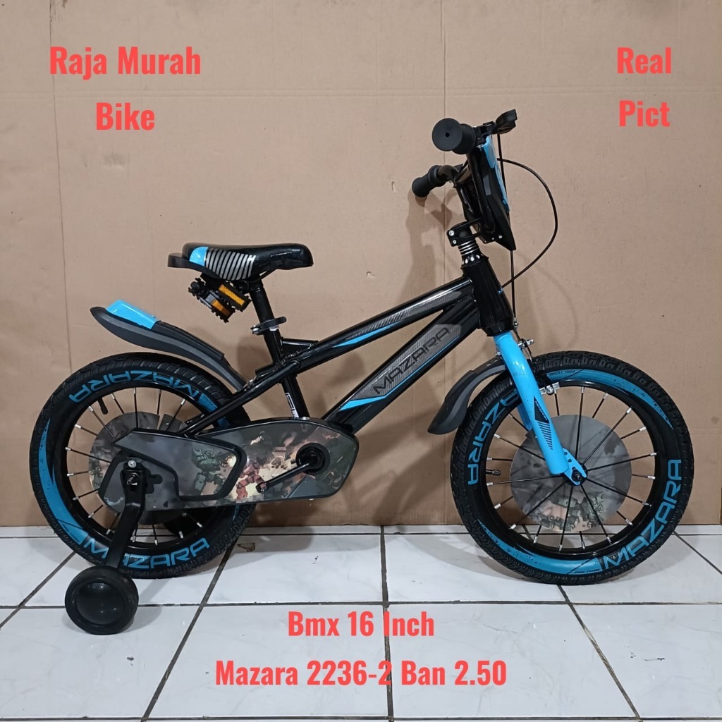 Sepeda Bmx 16 Inch Mazara 2236-2 Ban 2.50 Sepeda Anak Laki Laki Mazara 2236-2 16 Inch