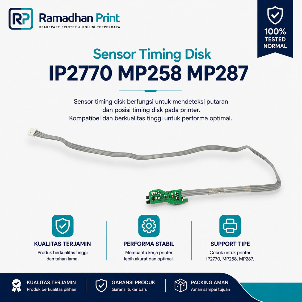 Sensor Timing Disk Pembaca Sensor Encoder Bulat Canon IP2770 IP 2770
