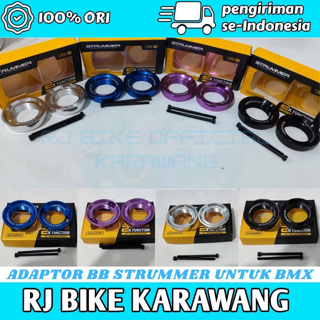 ADAPTOR BB STRUMMER UNTUK BMX GEAR LANGSUNG KE BB KOTAK