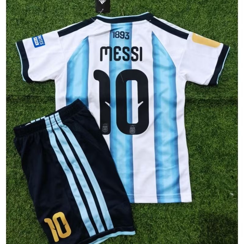 Jersey ARGEN KIDS ANAK Home Grade Ori PD 2022 2026 + NAMESET + PATCH