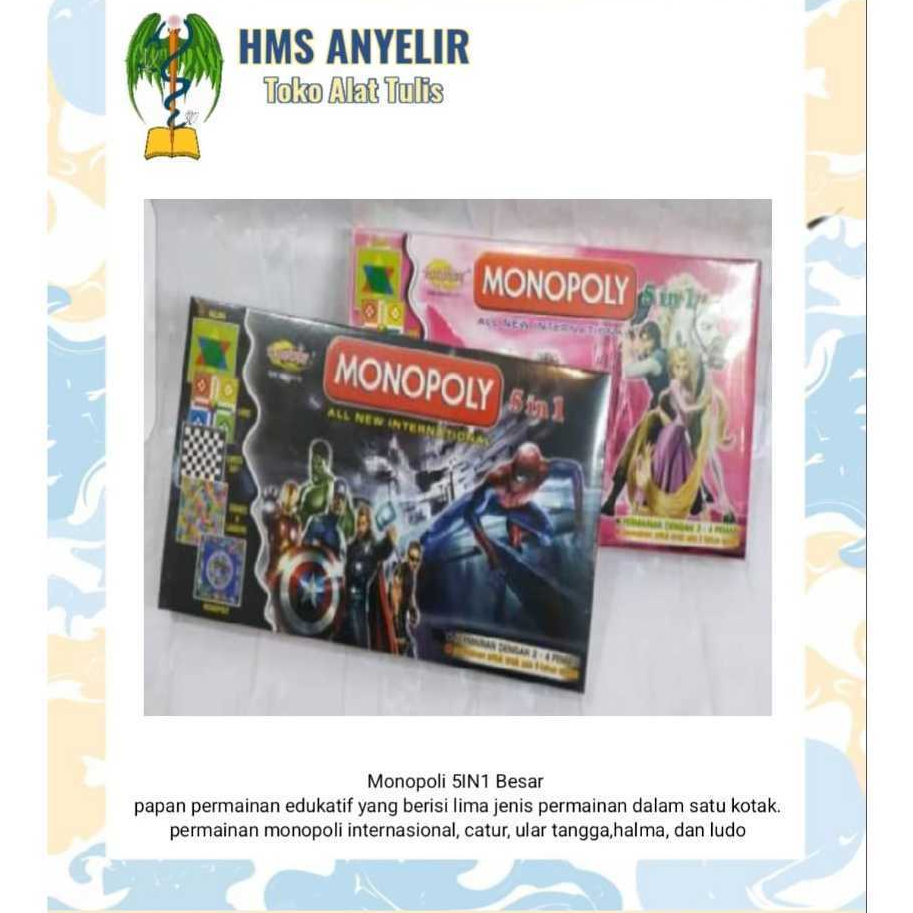 MONOPOLI 5IN1 BESAR