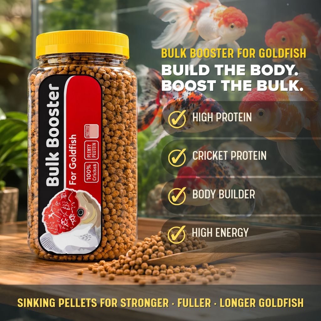 Ikanesia - Bulk Booster Mas  [KOKI]  Pakan Pelet Makanan Ikan Untuk Tulang dan Otot Ikan 1MM SINK