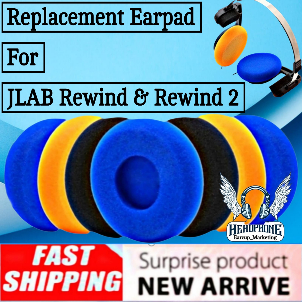 Bantalan Busa Earcup Earpad Headset Foam JLAB - Rewind - Rewind 2