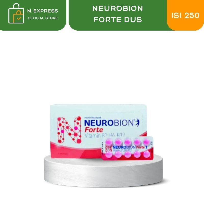 NEUROBION FORTE ISI 250 - Vitamin B complex saraf pegal lelah letih capek otot
