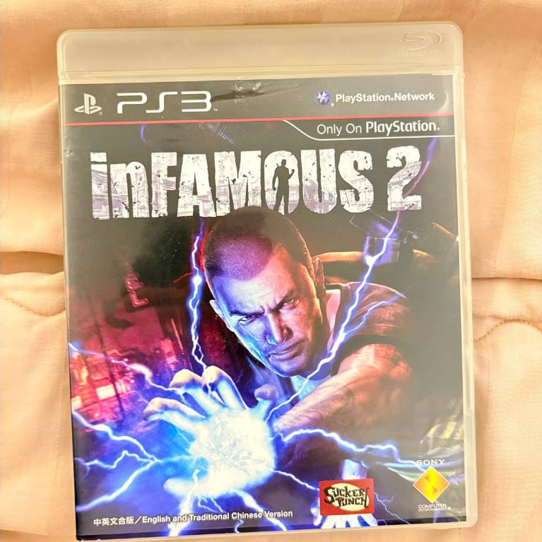 Preloved Game PlayStation PS3 Infamous 2