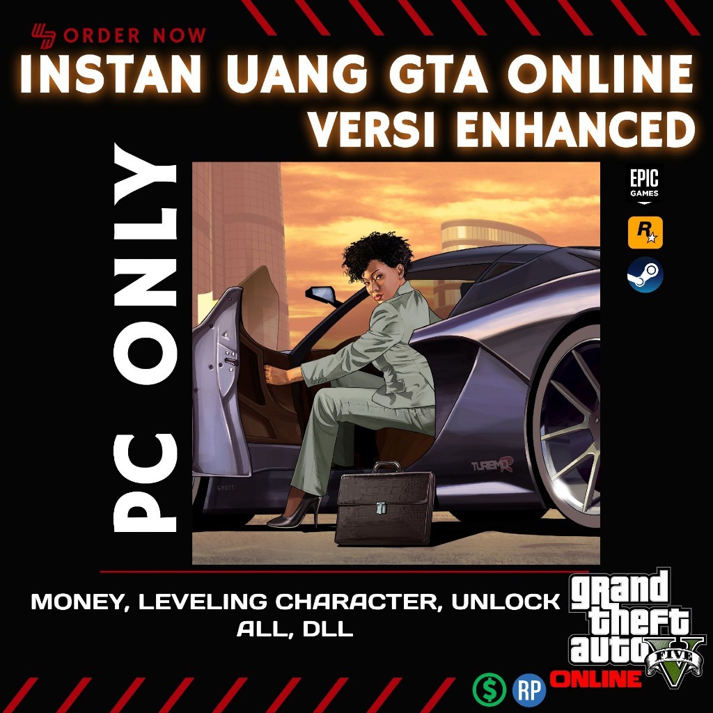 UANG GTA 5 ONLINE Enhanced Cash Grand Theft Auto V PC