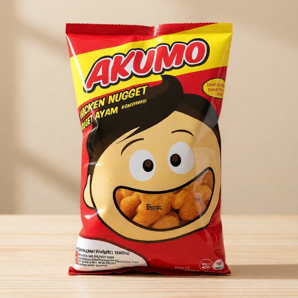 Akumo Chiken Nugget / Nugget Ayan Akumo 1 kg