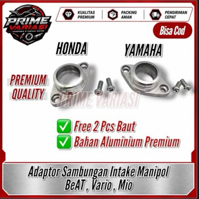 Adaptor Sambungan Intek Manipol Manipul Beat Mio Vario PNP Karbu Supra Revo