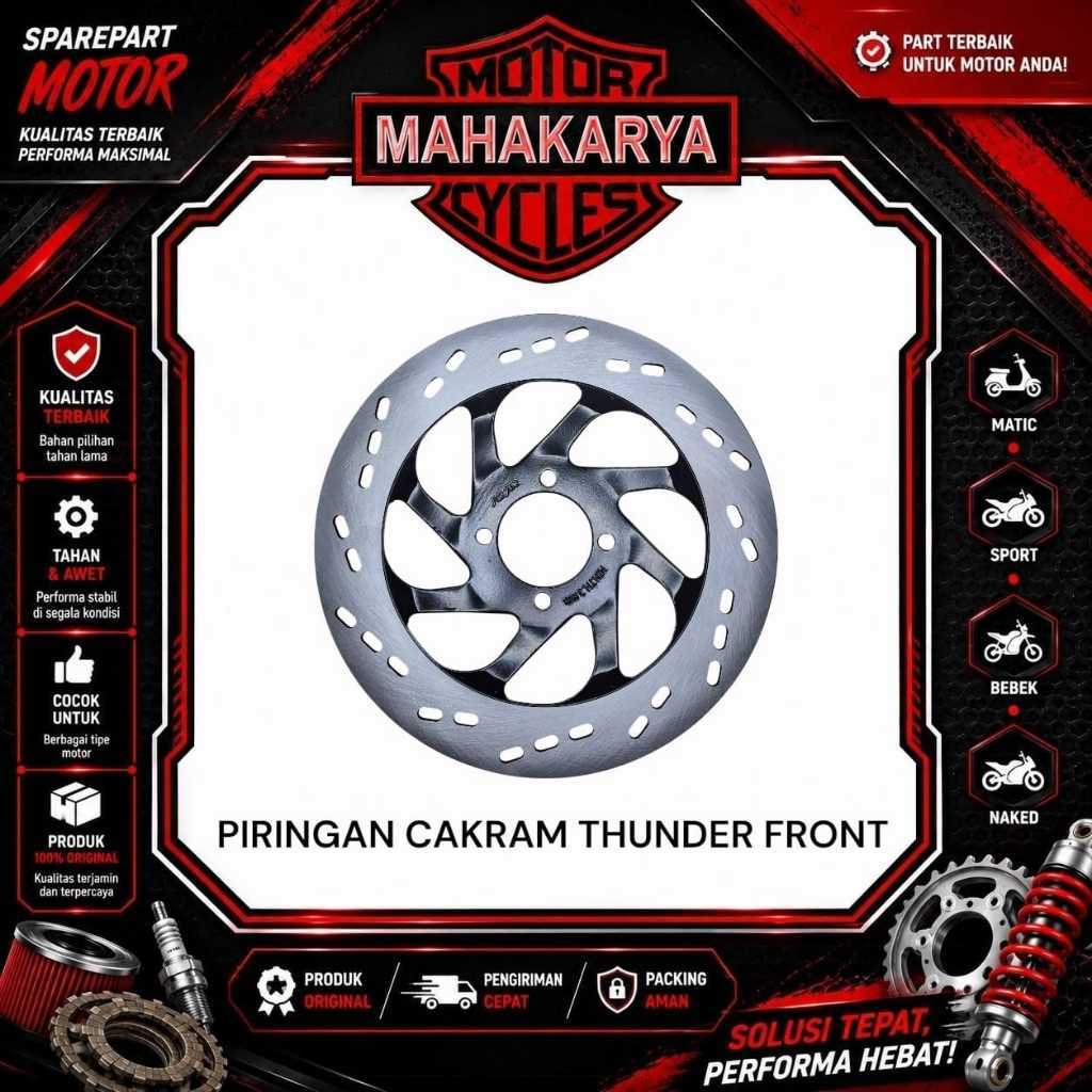 PIRINGAN CAKRAM DEPAN THUNDER 125 THUNDER 125 NEW