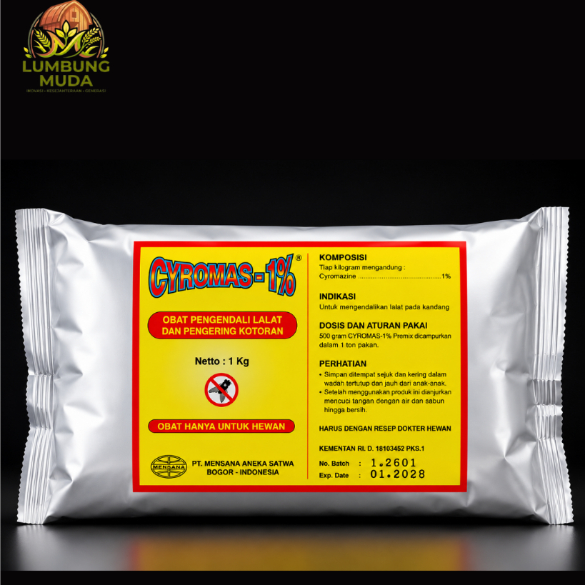 Cyromas 1 %  (Obat Lalat dan Pengering kotoran)