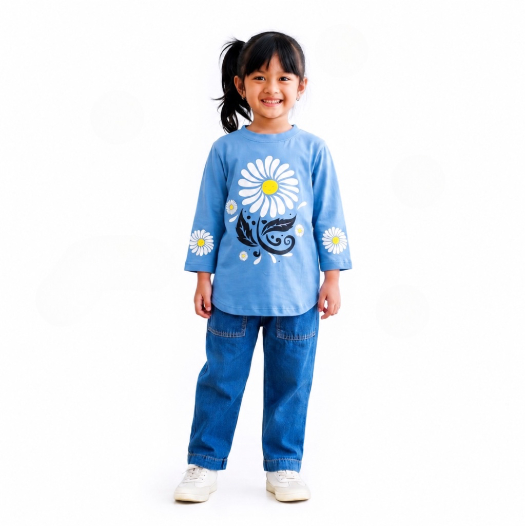 Kwaii-Setelan Anak-Blooming Dale