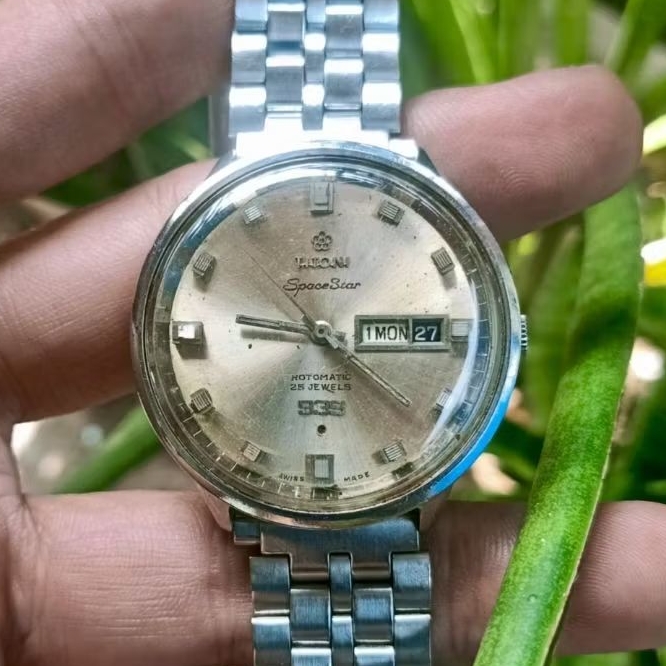 Jam Tangan Titoni Space Star Rotomatic Original