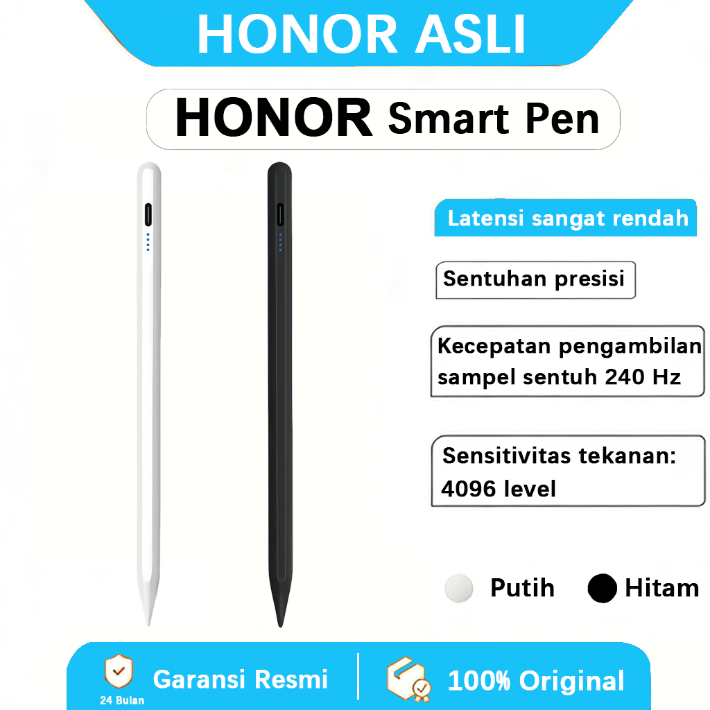 [100% Asli Garansi 24 Bulan][NEW][COD] HONOR Stylus Pen Original for MagicPad / Pad V / X Tablet - A