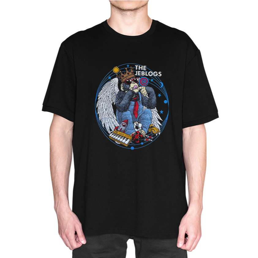 T-Shirt Band The Jeblogs X Hellprint
