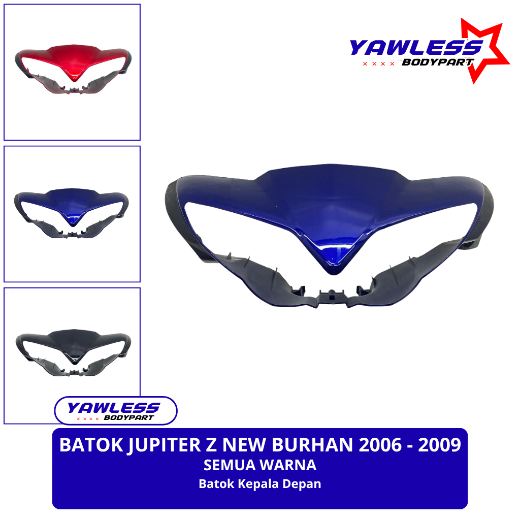 Batok depan jupiter z Burhan / batok jupiter z burhan biru hitam merah
