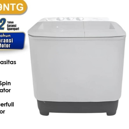 Mesin Cuci 2 Tabung Midea MTD79NTG /MTD-79NTG