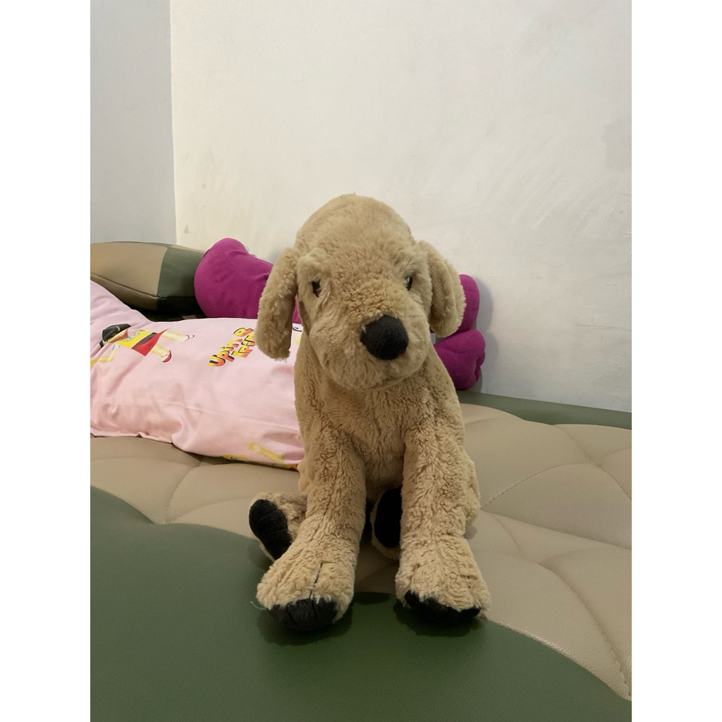 Boneka Anjing IKEA GOSIG 40 cm - Lembut dan Nyaman Dipeluk Preloved