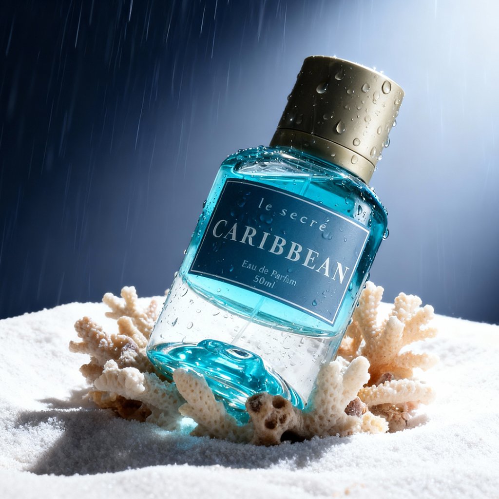 [SPECIAL PRICE UP TO 50% - MINOR DEFECT] Le Secré 000 Signature Caribbean 50ml | Parfum Unisex Green