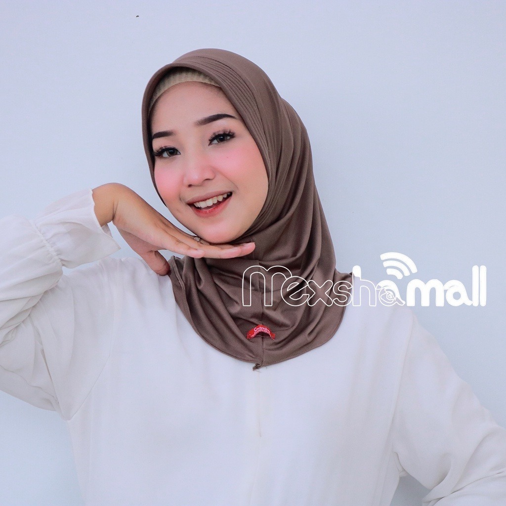 XSHA | Shamira - Nadira Size S Hijab Instan Sporty Pet Antem