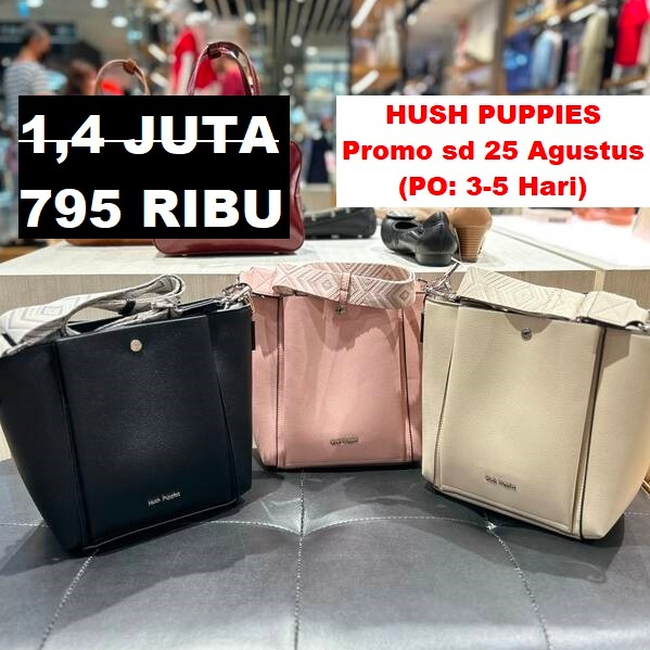 HUSH PUPPIES Tas Wanita FRANCES Shoulder Bag ORIGINAL