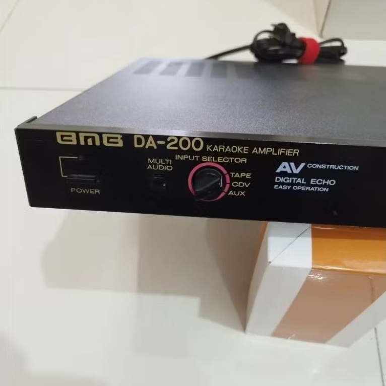 BMB DA-200 karaoke amplifier made in japan(bekas pakai kondisi bagus)