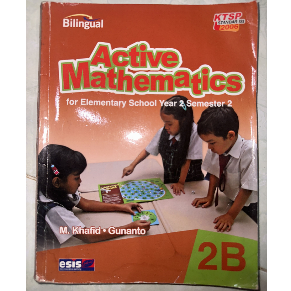 PRELOVED BUKU BILINGUAL ACTIVE MATHEMATICS UNTUK KELAS 2 SEMESTER 2 PENERBIT ESIS (ERLANGGA GROUP)