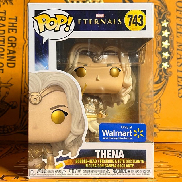 Funko Pop Marvel: Eternals - Thena #743 | Only at Walmart