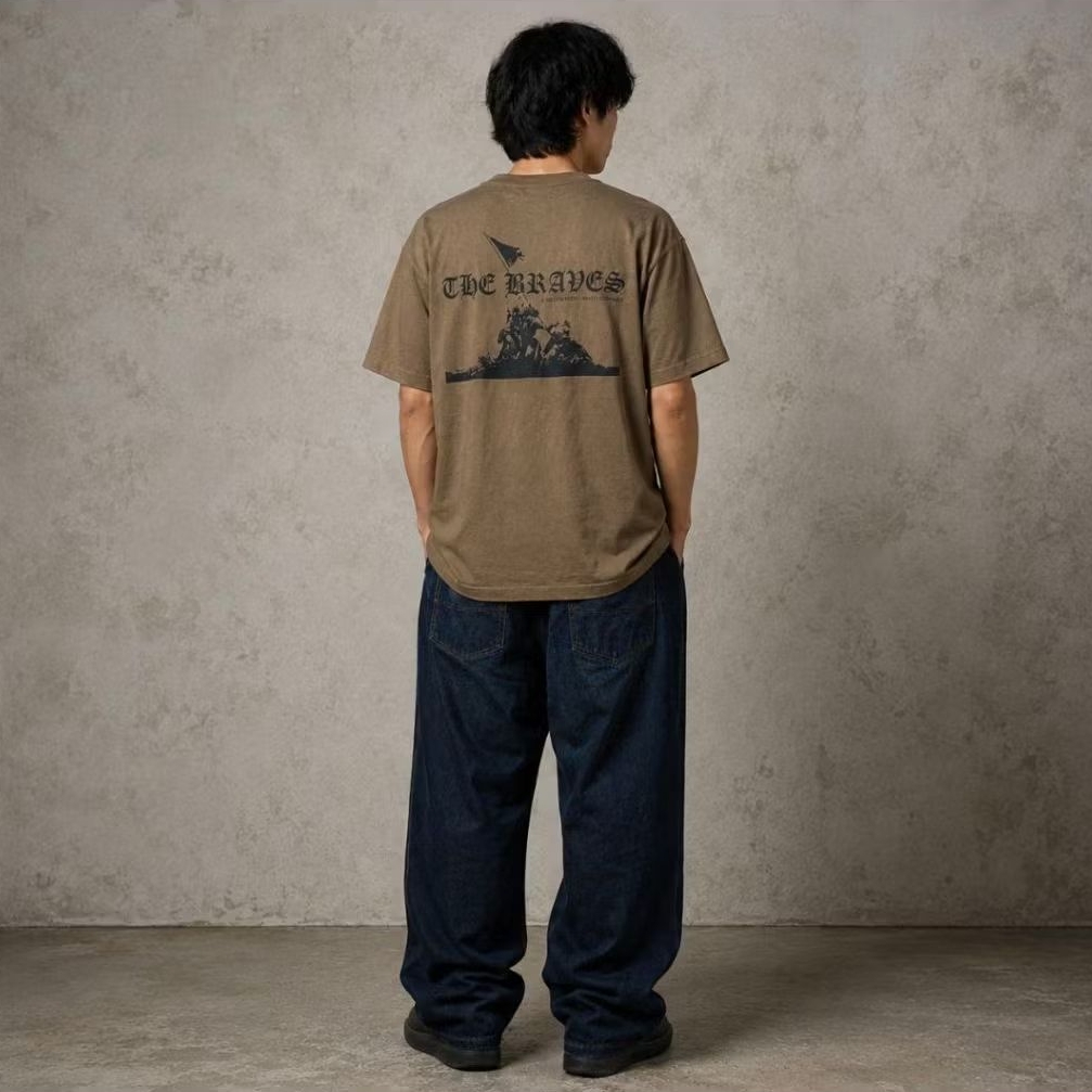 ROTHCO "THE BRAVES" SINGLE STITCH TEE