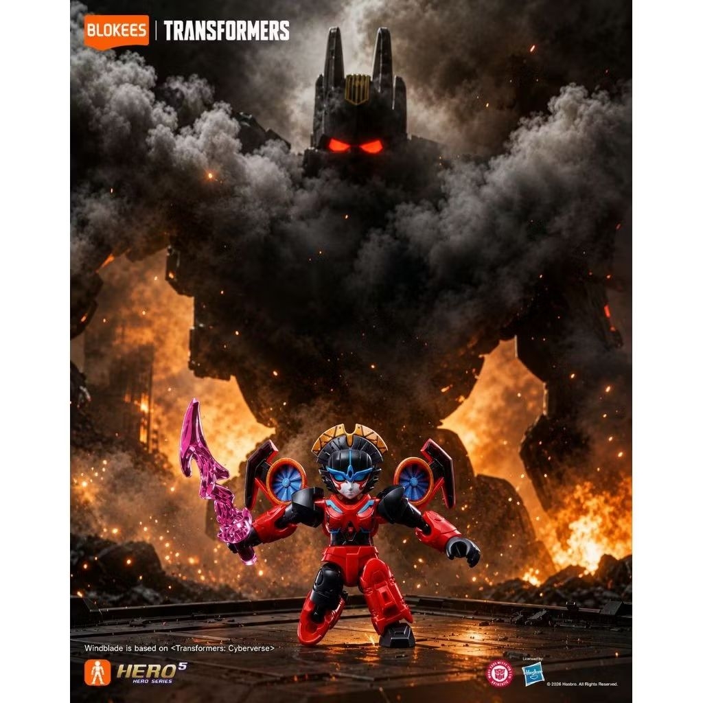 Blokees Transformers Defender Version 08 - Windblade