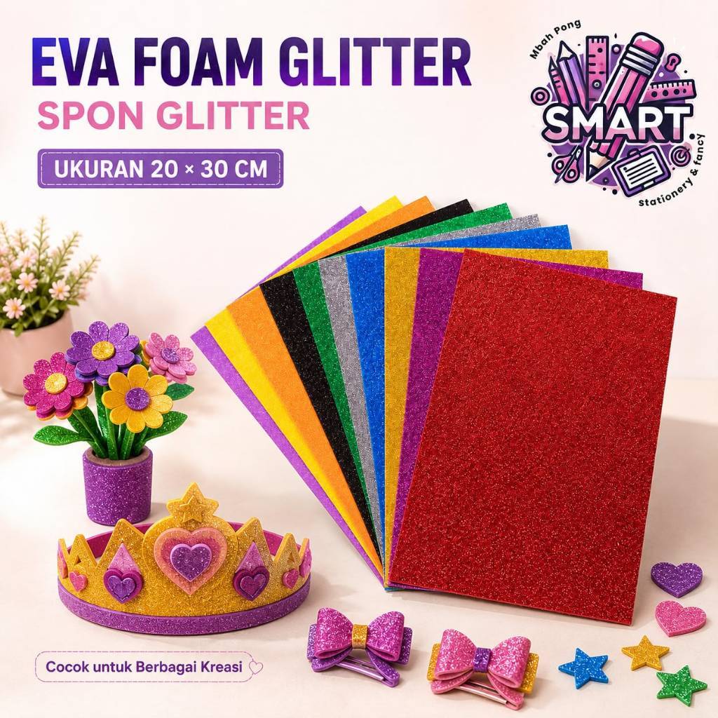 EVA FOAM GLITTER / SPON GLITTER