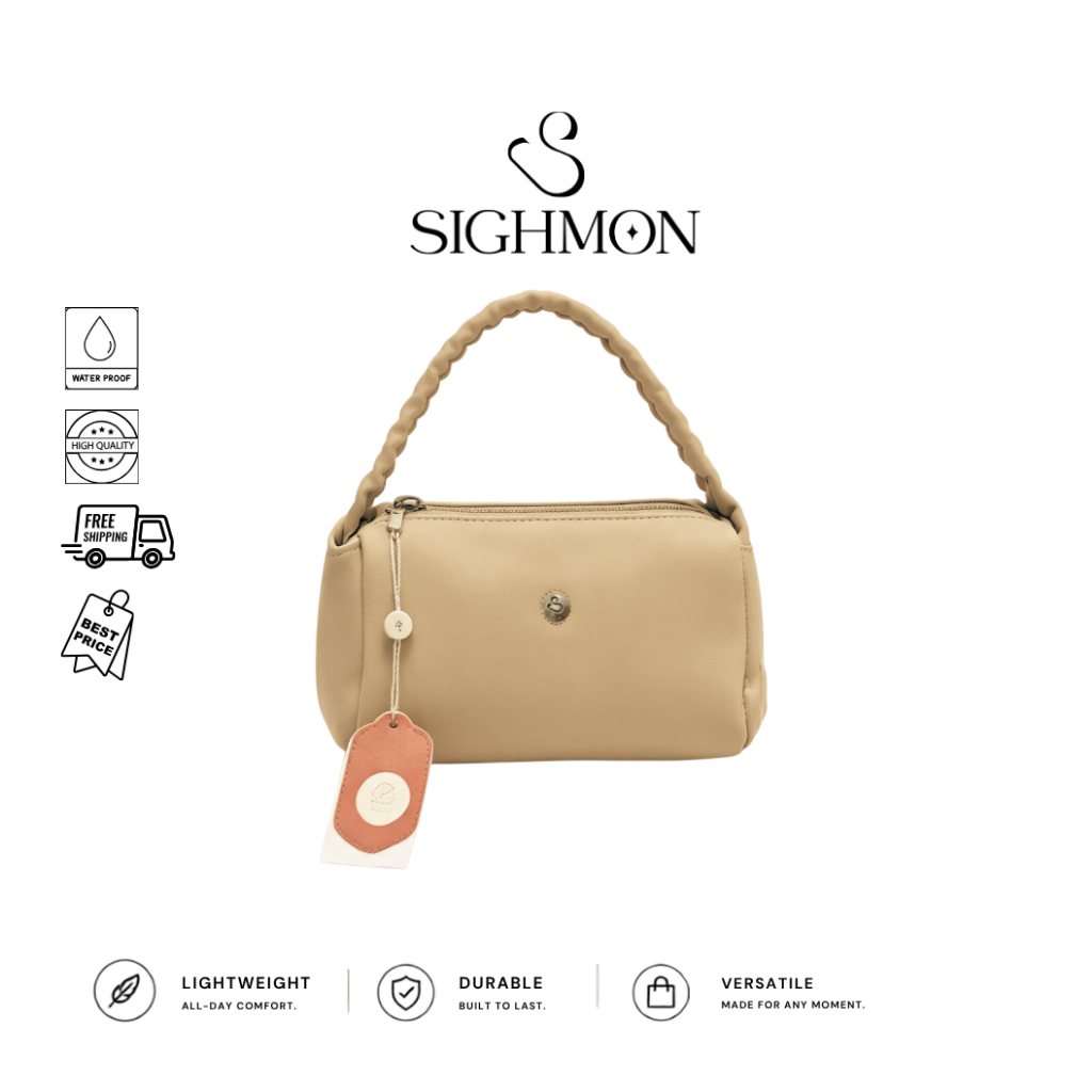 [KEISHA] SIGHMON - Tas Selempang Bulan Medium Casual Crossbody Bag, Hand Bag