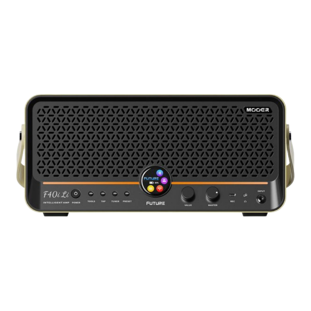 MOOER FUTURE F40i Li Guitar Smart Amp Imperial Gold = Speaker Stereo Full Range Flat Response FRFR P