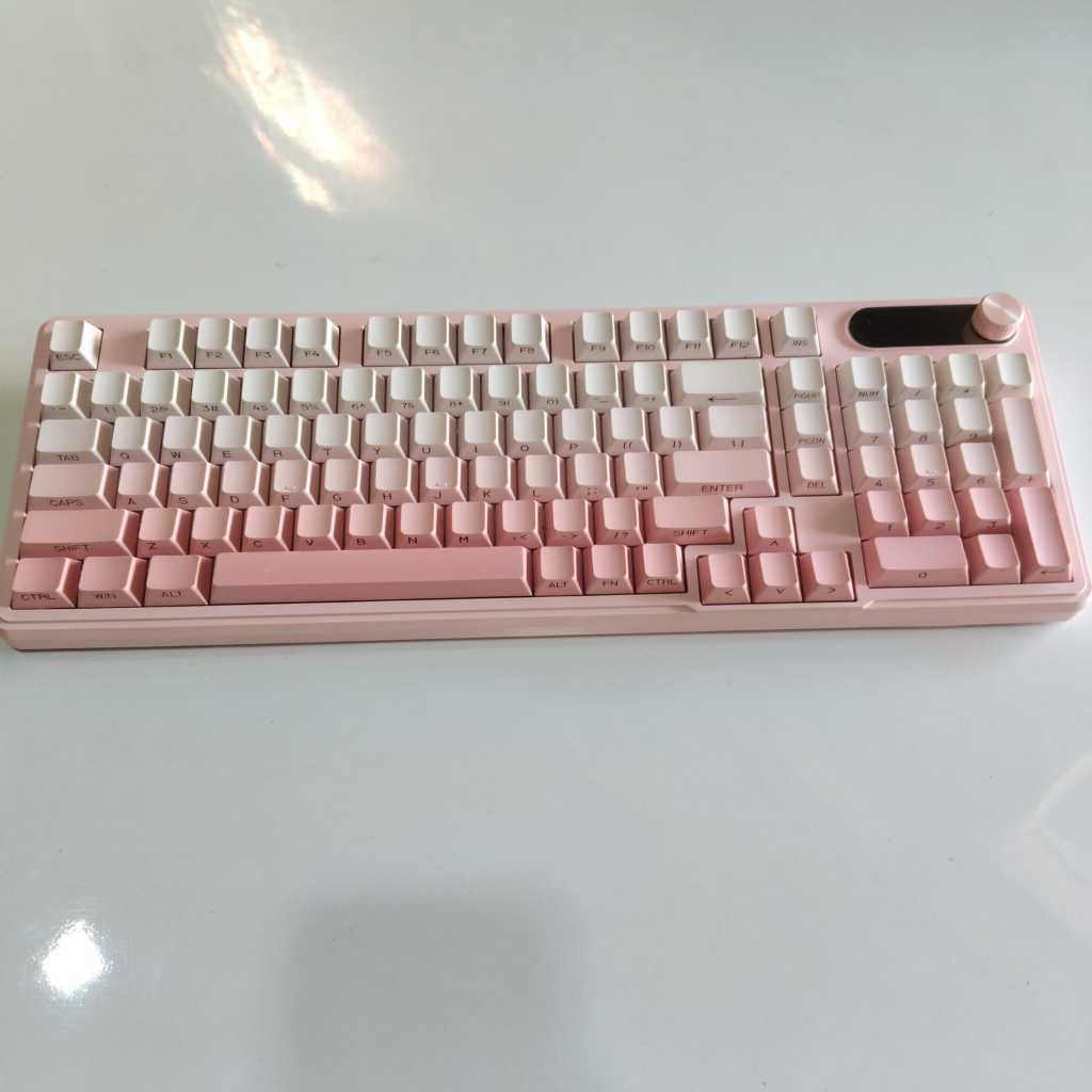 Keyboard Furrycube IP98 second murah keyboard membran RGB LED mechanical gaming