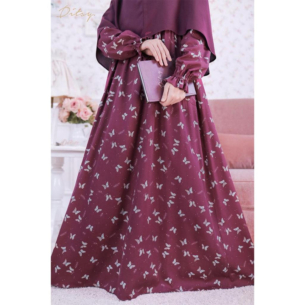 PAPILLON PLUM BERRY NIGHTGOWN BY DITSY OFFICIAL