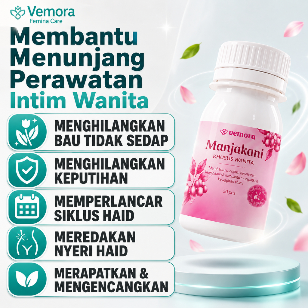 Paket Gurah MIss V & Perawatan Maximal WANGI RAPET FRESH Vemora Manjakani - Pil Manjakani HERBAL