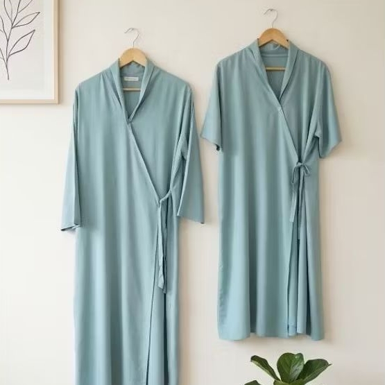 LD 140 YURI KIMONO Home Dress Kimono Daster Premium Busui Lahiran Hospital Friendly sizeJumbo