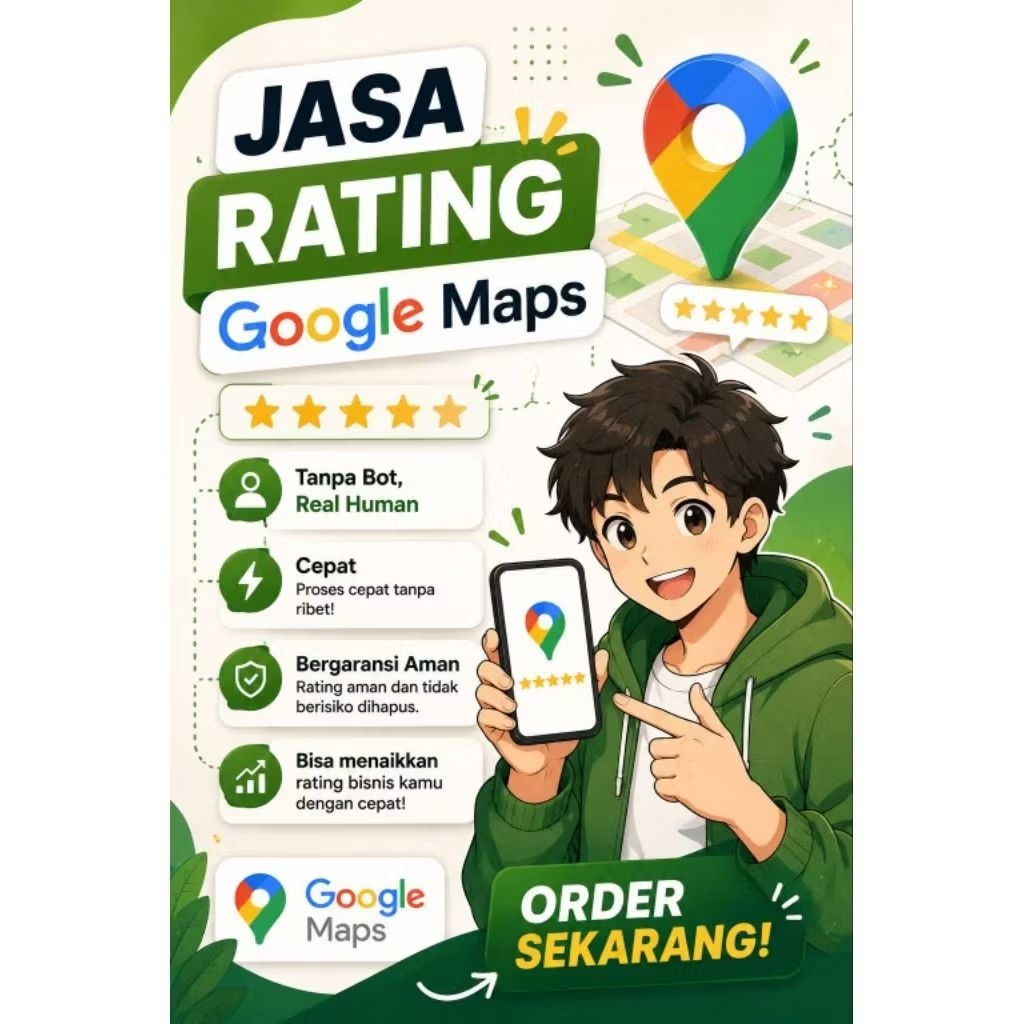 JASA REVIEW/RATING/ULASAN MAPS TERPERCAYA 100%