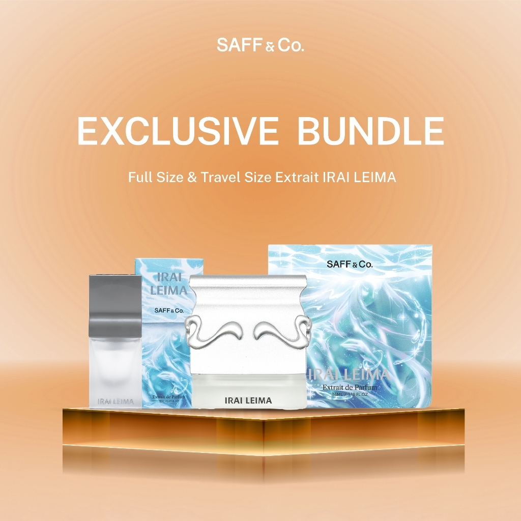 SAFF & Co. Exclusive Bundle Extrait Full Size & Travel Size