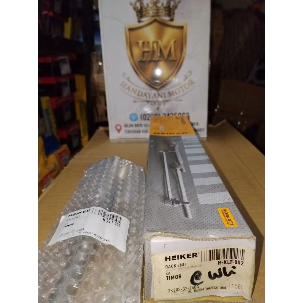 rack end/long tie rod by Heiker untuk Timor