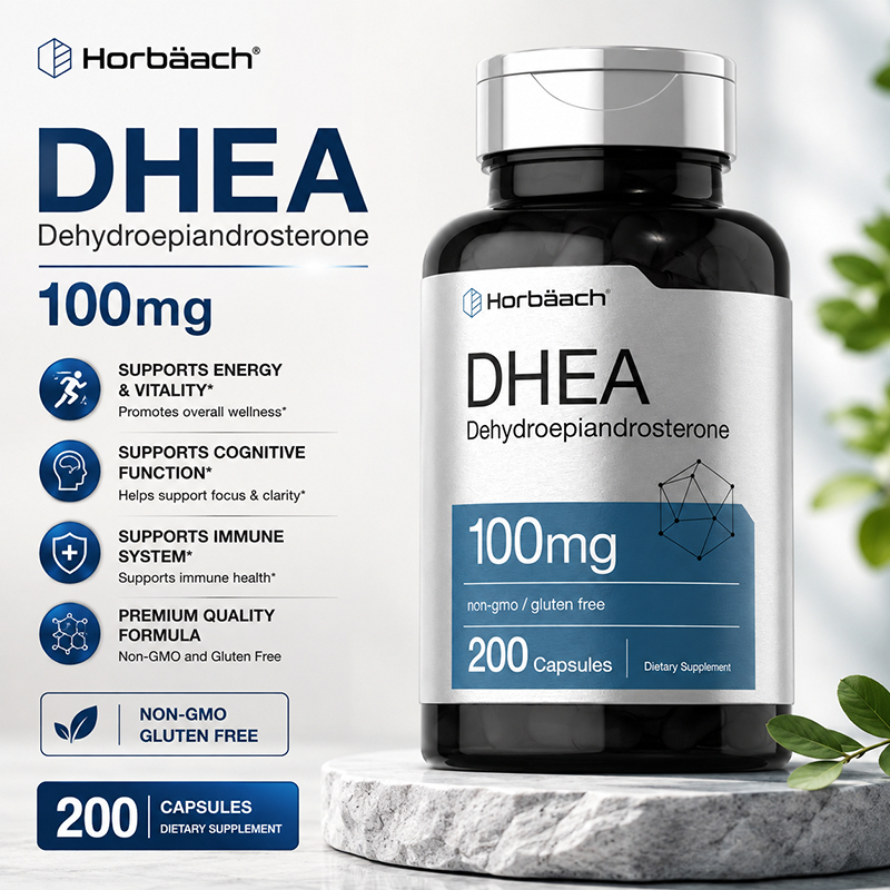 Horbäach DHEA 100mg 200 Tablets