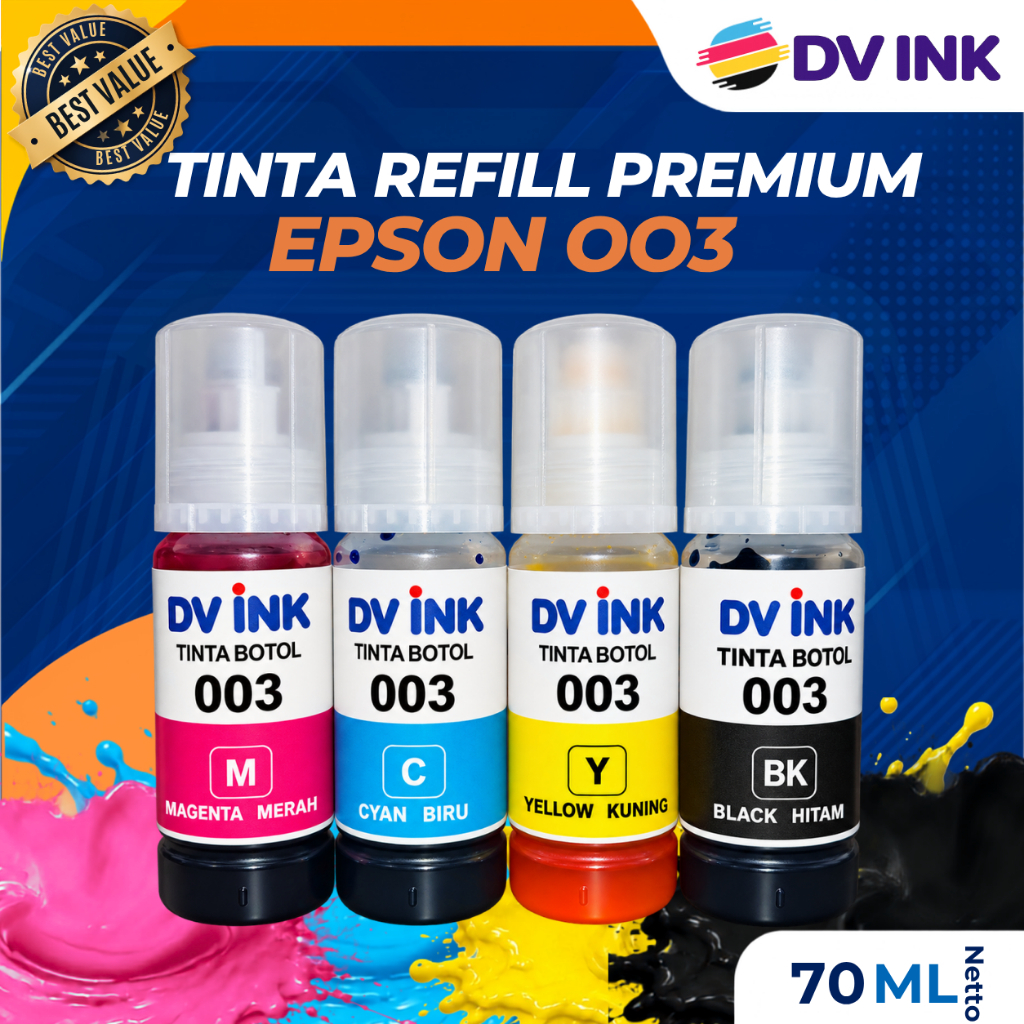 tinta refill epson 003 tinta botol 003 tinta epson 003