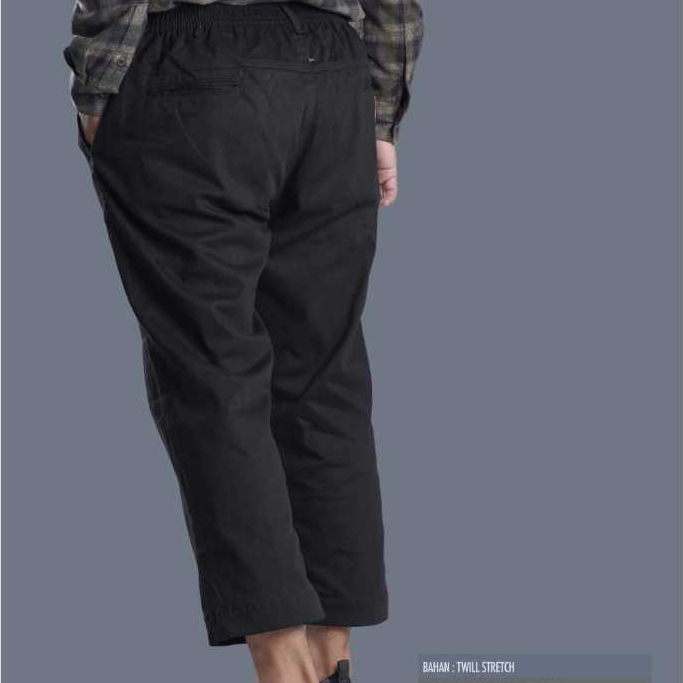 Celana Sirwal Chinos Stretch Pria Muslim Dewasa Casual Al Hanif Ukuran M, L, XL, XXL (SKC)