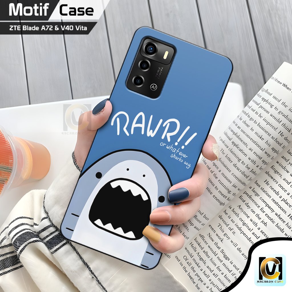 CASE ZTE BLADE A72 & ZTE BLADE V40 VITA | SILIKON LENTUR CASING SOFTCASE PELINDUNG HP ZTE BLADE A72 