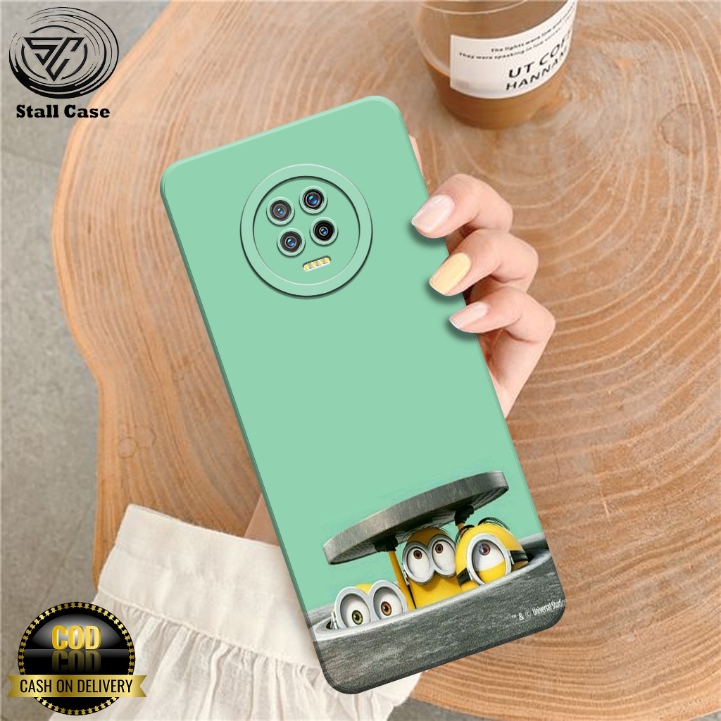 Case Infinix Note 7 - [SC01] - Fashion Case Kartun - Casing Infinix Note 7 Terbaru - Silikon Pro Cam