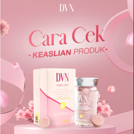 DVINE COLLAGEN Collagen Tablet Hisap dan Kunyah